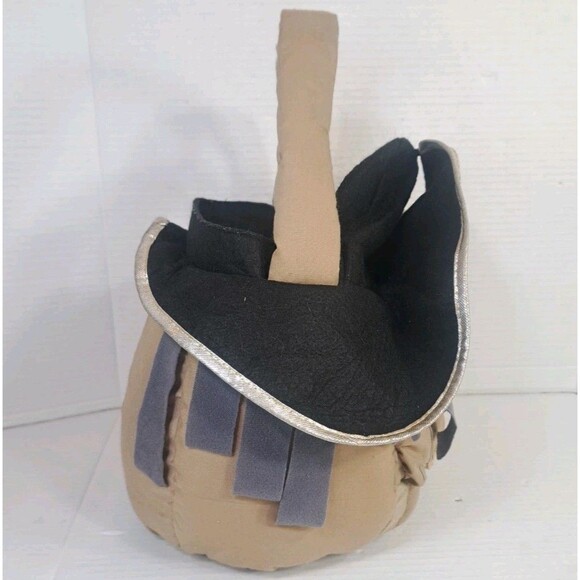 Lillian Vernon Trick or Treat Zombie Pirate Head Bag Polyester Cotton 15x10x9 - Picture 2 of 7